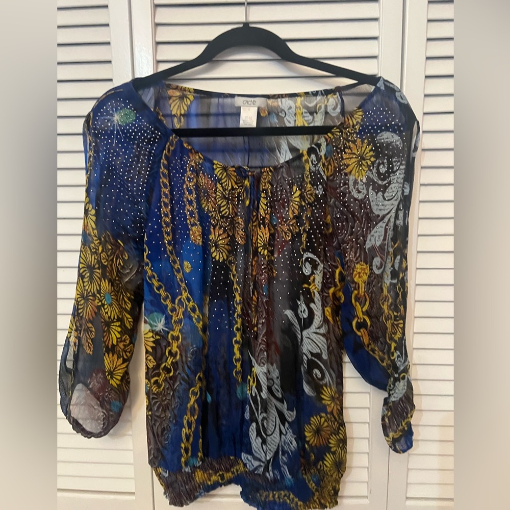 Cold shoulder blouse